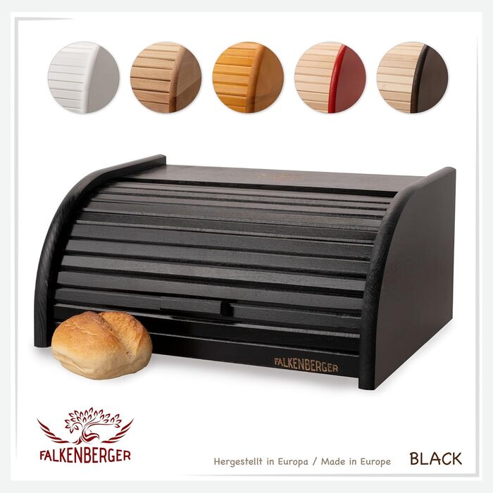Хлібниця з букової деревини 39,1 x 28,7 x 17 см FALKENBERGER