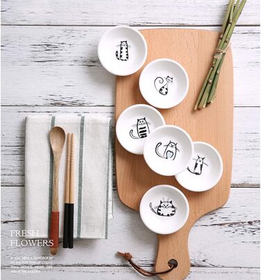 Набір з 6 порцелянових міні-мисок XinHuiGY