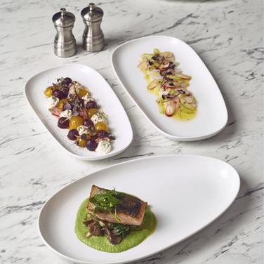 Тарілка овальна 29.5*17 см, Organic, GenWare