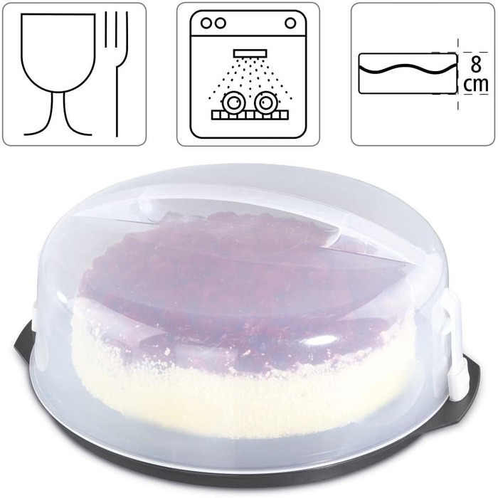 Контейнер для тортов переносной 35 x 31 x 14 см Xavax