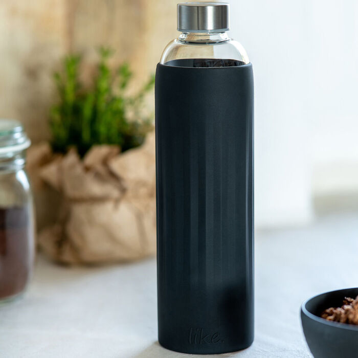 Пляшка з силіконовим чохлом 1 л, чорна ToGo&ToStay Villeroy & Boch