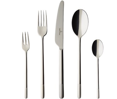 Набір столових приборів з сатинованим покриттям на 6 персон, 30 предметів Ella Villeroy & Boch