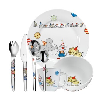 Набір дитячого посуду 7 предметів Circus Kinderartikel WMF