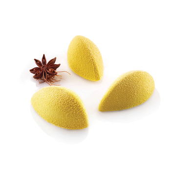 SQ071/YL Форма силіконова 'кнелі'  600x400 мм, 63x31 h 28 mm