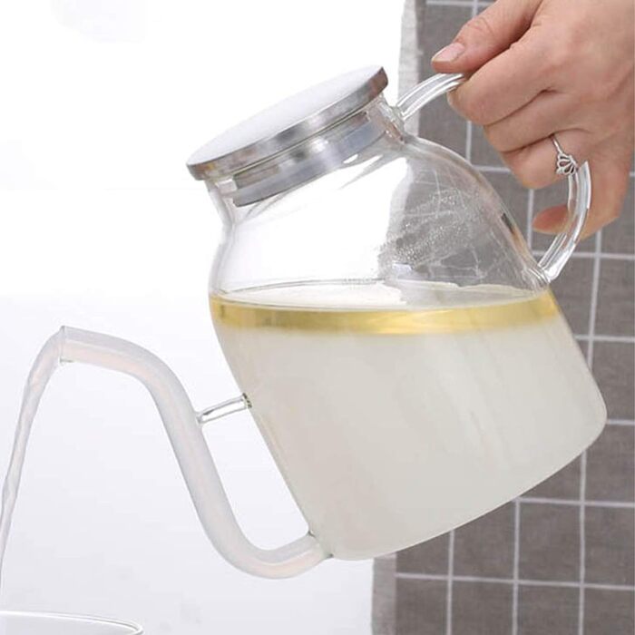 Сепаратор для отделения жира 1,6 л стеклянный с крышкой QAX