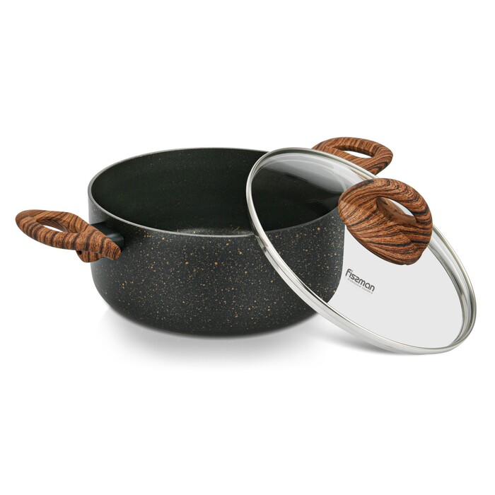 Набір посуду 6 предметів BLACK COSMIC Fissman