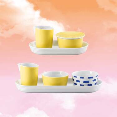 Молочник 190 мл, жовтий ONO friends Yellow Thomas