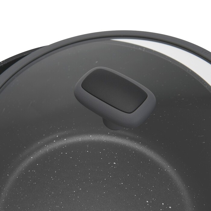 Каструля зі скляною кришкою 24 см 4,7 л TITANIUM PRO Fissman