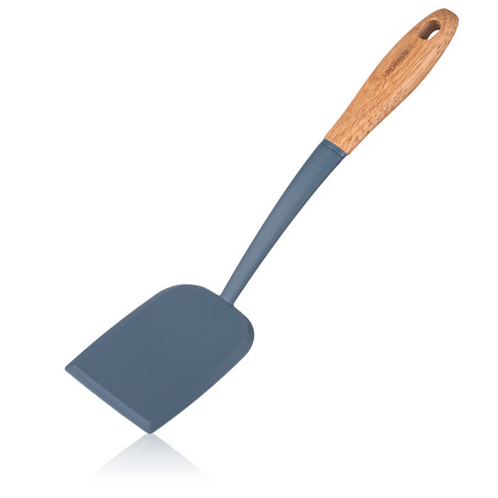 ARDESTO Лопатка Midori, 34.5см, нейлон, дерево, синій