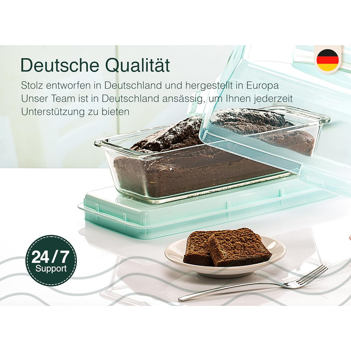 Коробка для транспортировки торта с крышкой, капюшоном и ручкой. Коробка для хранения, контейнер для торта, тарелка для торта, контейнер для торта, коробка для торта, тарелка для торта, начинка для торта, колокольчик для торта - (крем, прямоугольный)