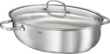 Жаровня овальна з кришкою 38 х 25,5 см Elegance Rosle