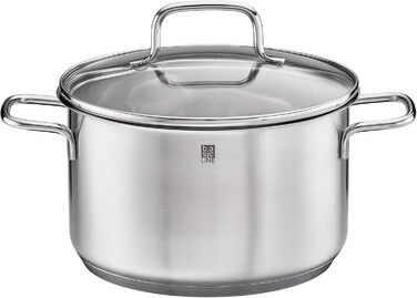 Каструля 20 см з кришкою Basic Line Rosle