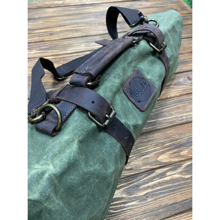 Сумка-органайзер для аксесуарів барбекю зелена GRILLI