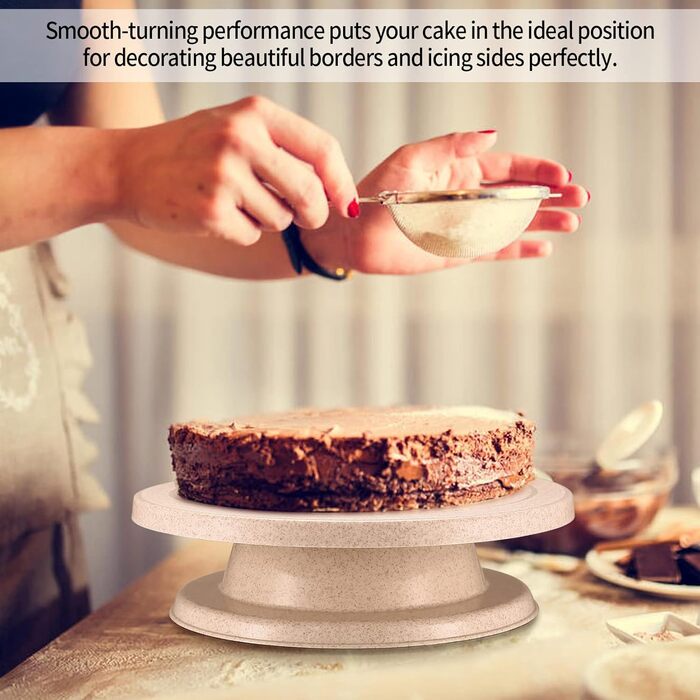 Подставка и скребки для торта 28 см SZJYG