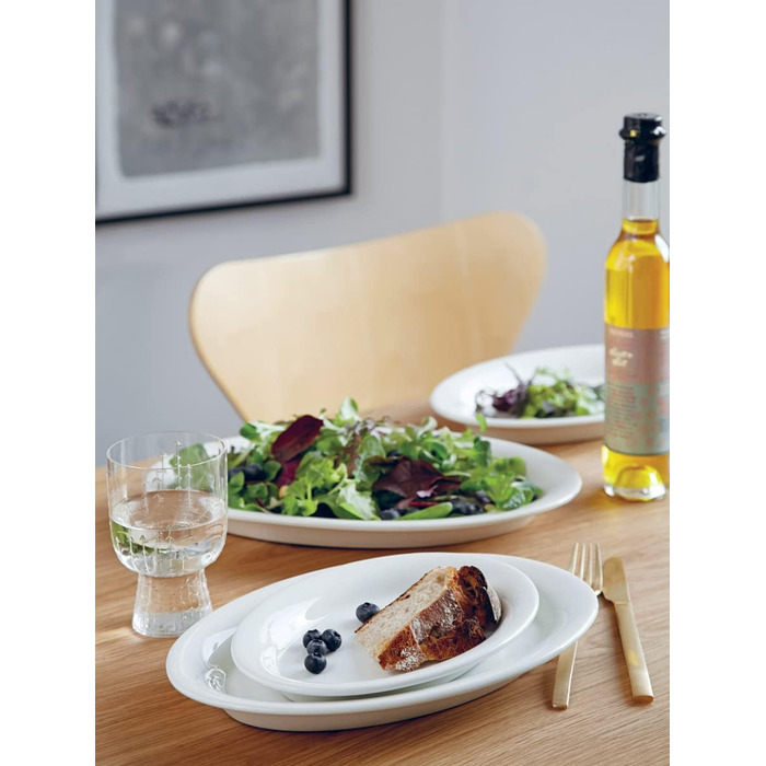 Чаша овальная 21 см, белая Ursula Kähler