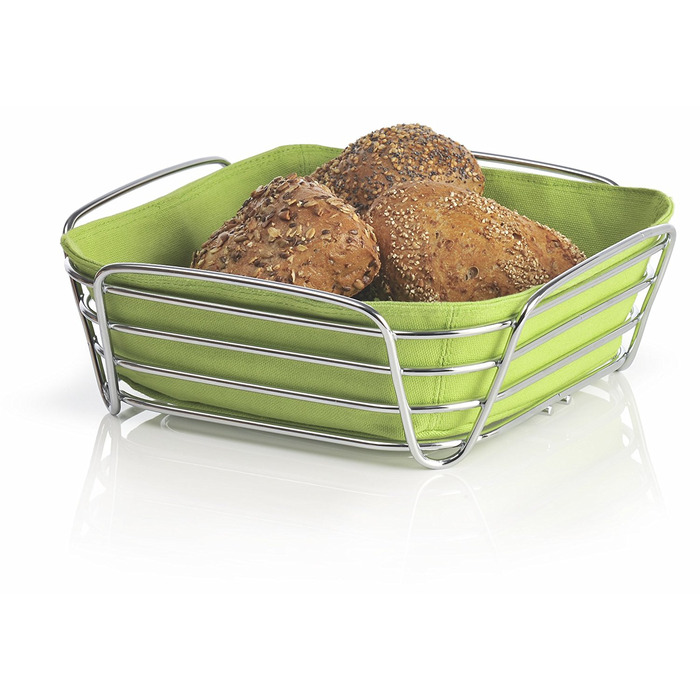 Кошик для хліба 25 х 25 см зелена Delara Blomus
