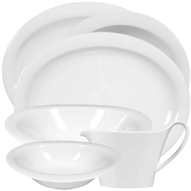 Столовий сервіз 16 предметів білий Top Life Seltmann