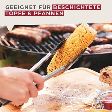 Щипці кухонні багатоцільові 35 см Fackelmann