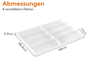 Подставка для специй, 8 секций Lifewit