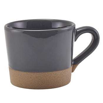 Чашка 285 мл, сіра, Kava Dark Grey Stoneware, GenWare