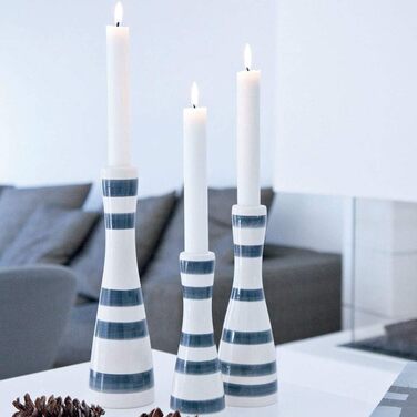 Подсвечник 24 см синий Omaggio Kähler