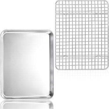 Деко для випікання з решіткою для охолодження, 23,6 x 17,8 см Herogo
