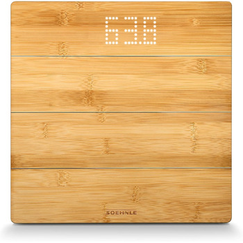 Цифрові ваги із справжнього бамбука Soehnle