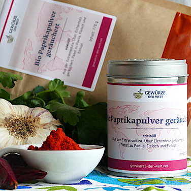 Порошок копченой паприки сладкий 110 грамм Gewurze der Welt