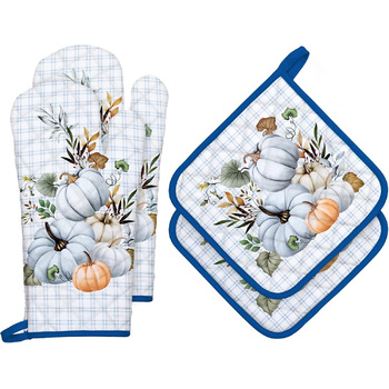 розмір: рукавичка для духовки*2 + прихватка*2