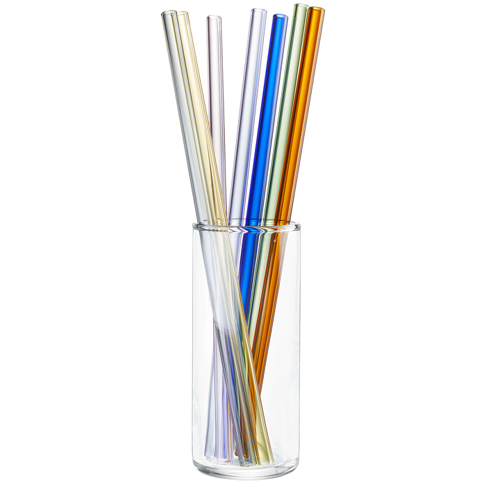 Набор трубочек для коктейля 23 см, разноцветные, 8 предметов Future Gefu