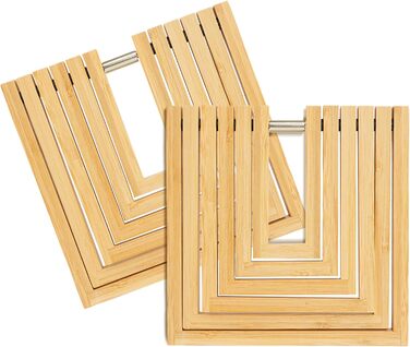 Бамбукова підставка під гаряче 2 шт TARUNMO