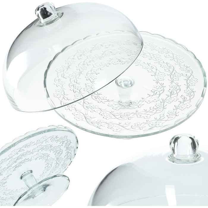 Підставка для торта з кришкою 29 см KADAX