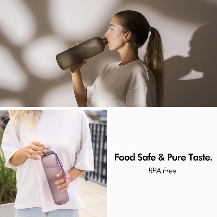 Бутылка для воды 1,5 л тритановая, Leopard KIVY