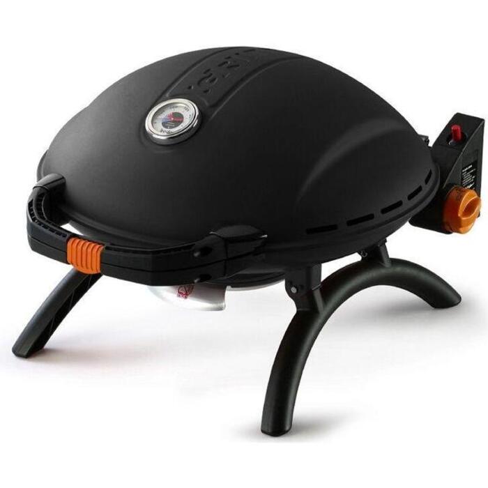 Портативный переносной газовый гриль O-GRILL 900, черный+шланг в подарок! Код: 009062