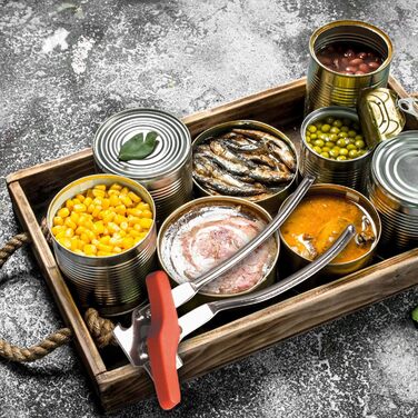 Консервний нож Westmark Pliers, з відкривачкою для пляшок, довжина 15,5 см, сталь/пластик, плоскогубці Winner, сріблястий/червоний, 10312270