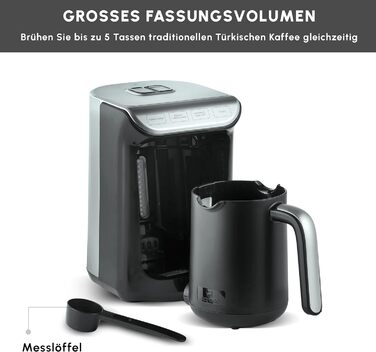 Турецька кавоварка ємність 5 чашок, 535 Вт KARACA