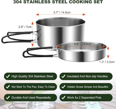 Посуд для кемпінгу