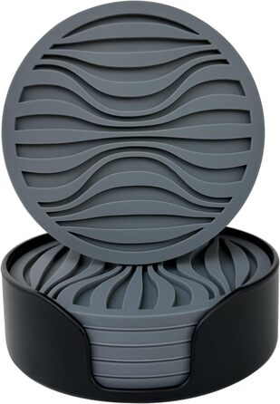 Силіконові підставки 6 шт сірі MMSGA