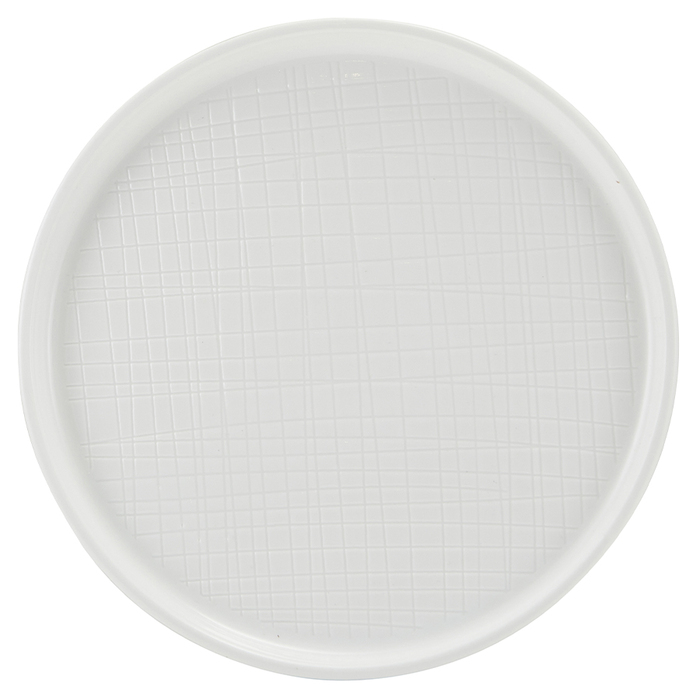 Тарелка презентационная 20*2.2 см с низким вертикальным бортом, Incise Porcelain Lavara, GenWare