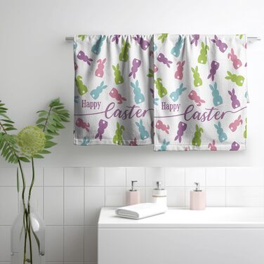 Різдвяні кухонні рушники Kwlegh, рушник для рук, різдвяна ялинка, цукерка-тростина, сніжинка, рушник для пальців, набір з 2 шт. , милий чоловічий банний рушник, високопоглинаючі рушники, 36 x (великодні)