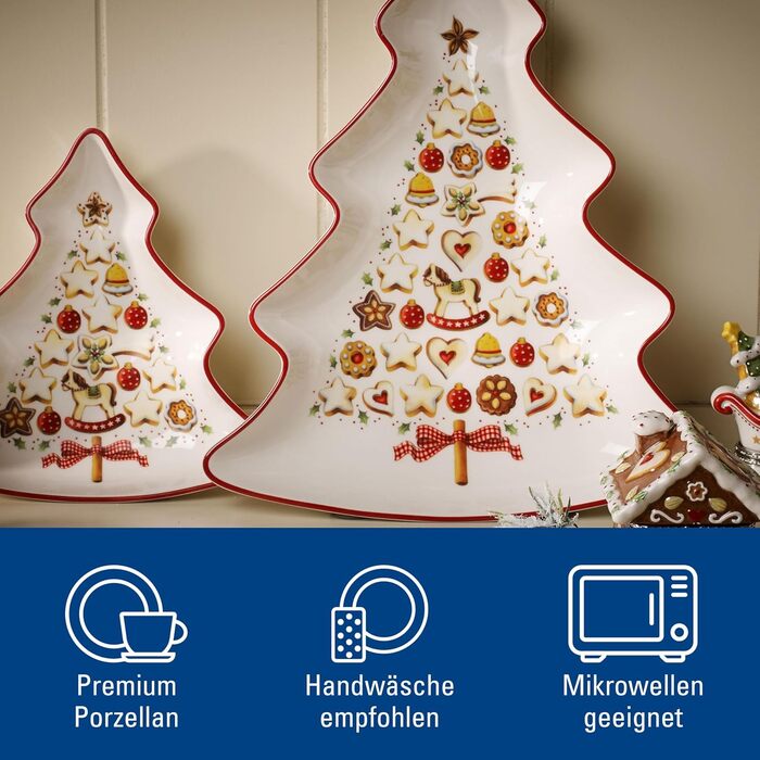 Блюдо в формі ялинки, велика 26 см Winter Bakery Delight Villeroy & Boch