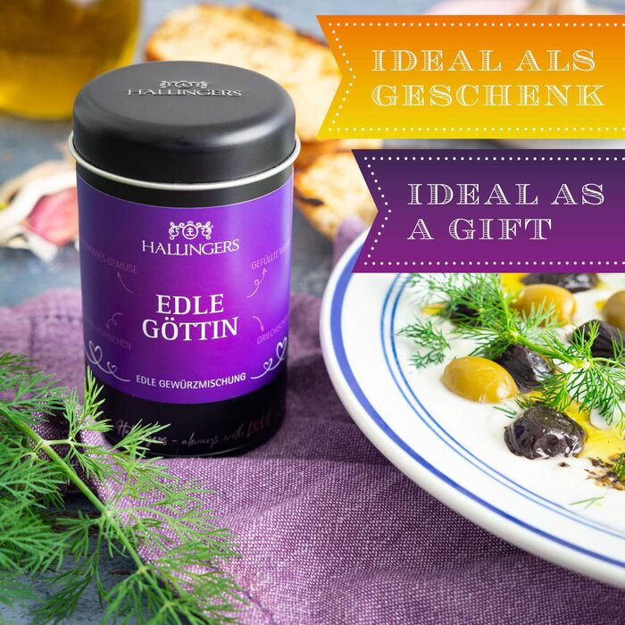 Класичний набір спецій Hallingers - Подарунковий набір спецій ручної роботи, 12 спецій з усього світу (Набір) - Літній подарунок та ідеальний подарунок для барбекю День народження, вітання, новоселення, річниця, безкоштовне Класичні спеції., 12 спецій (73