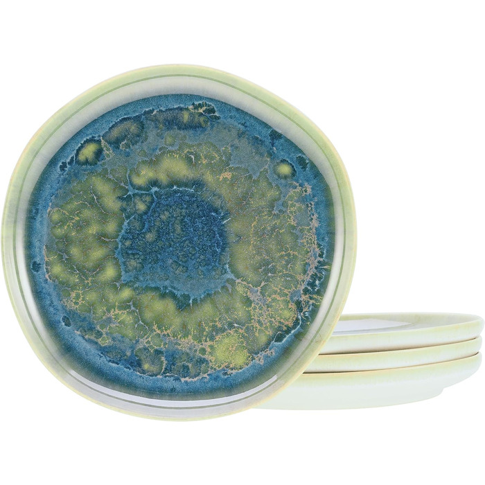 Десертна тарілка 22 см, набір 4 предмети, Yuki Creatable