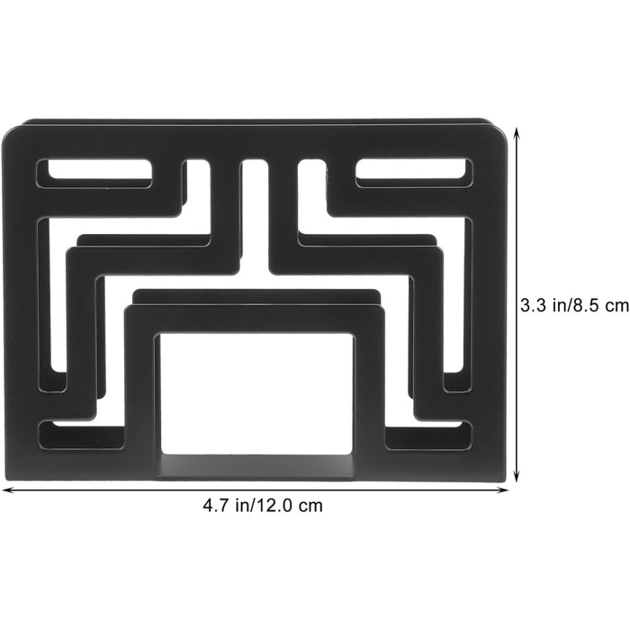 Современный металлический держатель для салфеток 12 х 8,5 см HOMSFOU