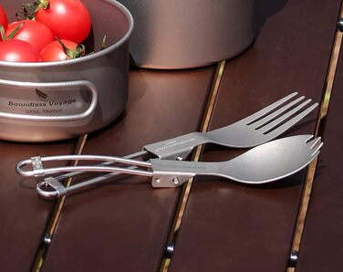 Набір столових приборів для подорожей Ti1026T Boundless Voyage