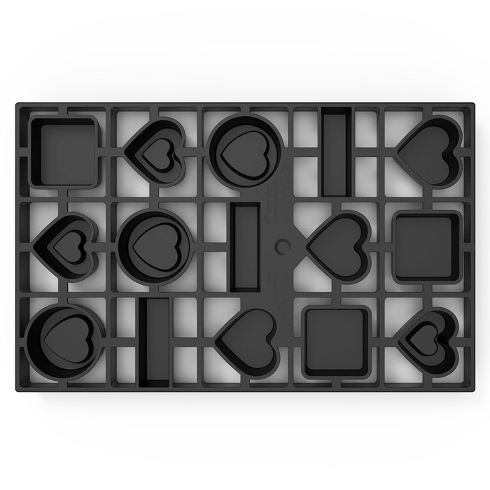 LOVE Форма для випічки 'кохання' 154x245 h 20 мм