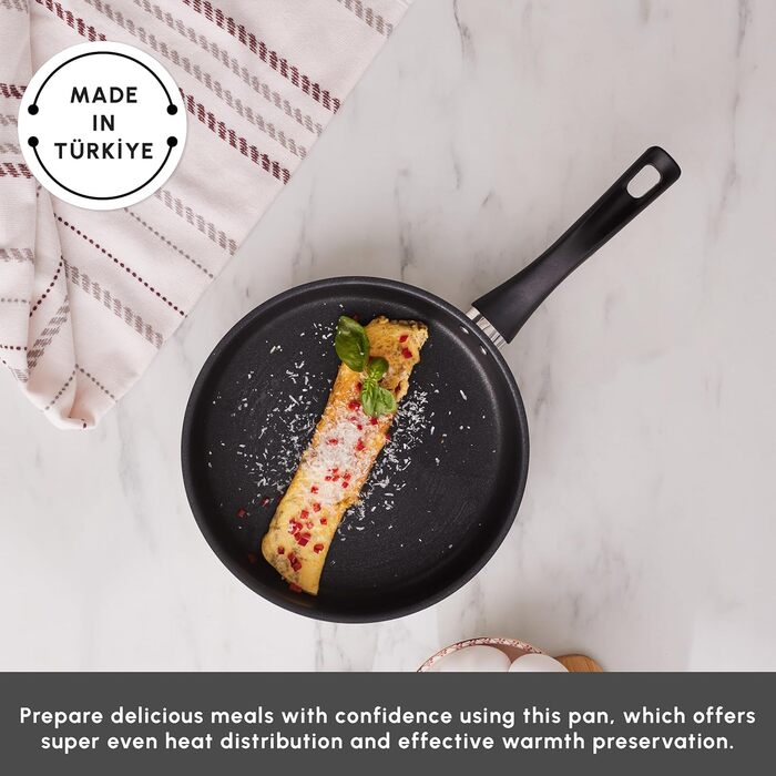 Сковорода з нержавіючої стал 24 см 2.1 л KARACA