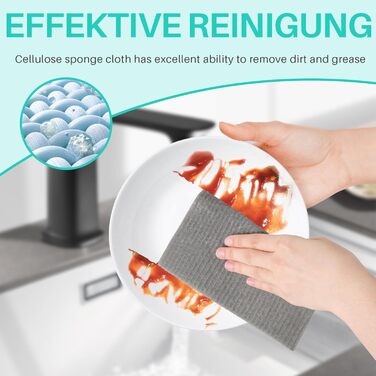 Серветки для прибирання кухні 15 шт 19 х 17 см Votoko