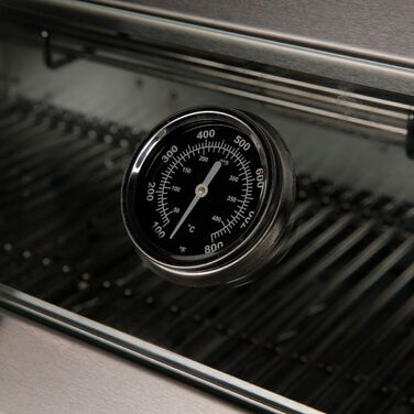 Газовый гриль SANTOS P-618, с боковой и задней горелкой, нержавеющая сталь 900327 Код: 010948