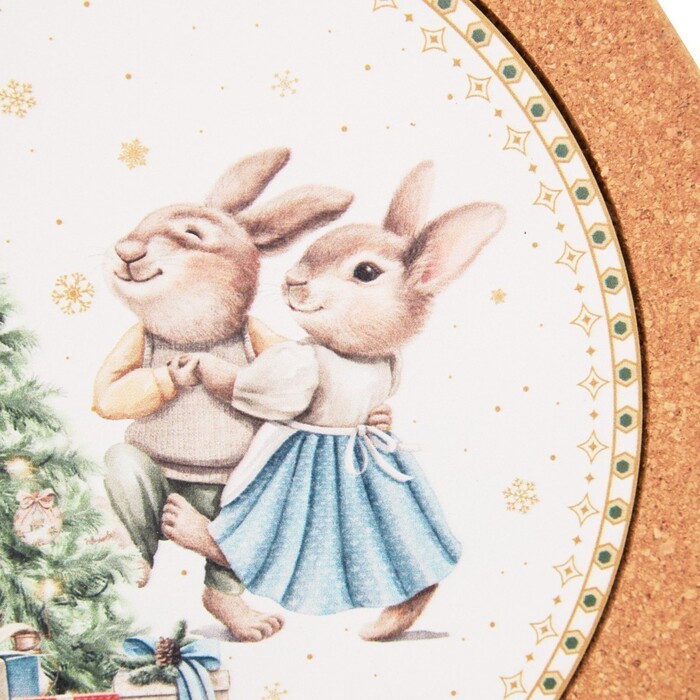 Підставка під гаряче Fissman 20 см доломіт (0184)